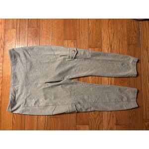 CAbi Gray Cropped Leggings